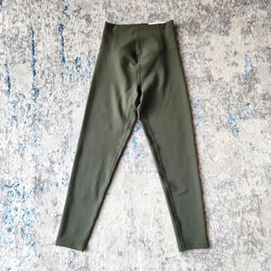 Offline by Aerie Women's Size Small Olive Green Goals 7/8‎ Leggings Workout NWT